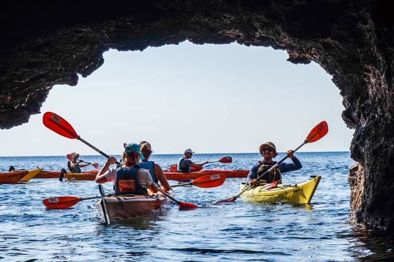 Billet Rhodes : excursion en kayak de mer – l'itinéraire des pirates