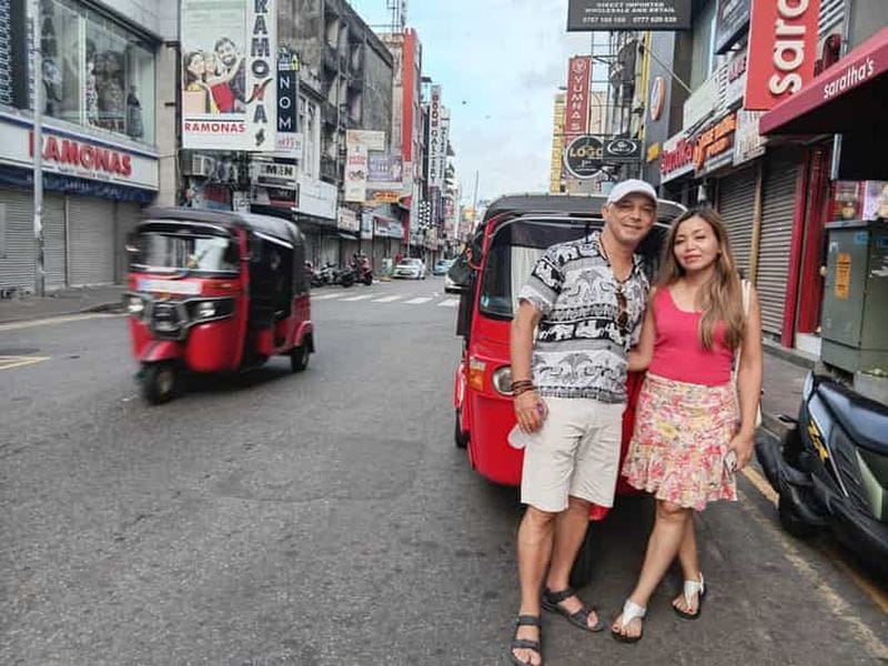 Billet Colombo : Visite touristique en Tuk Tuk Safari - Tout compris