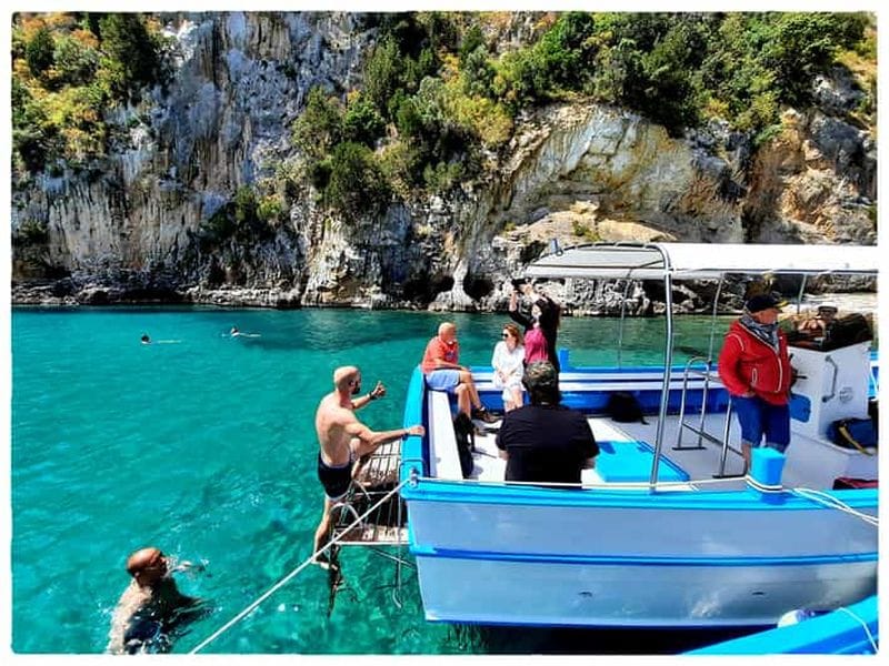 Billet Excursion en bateau le long de la côte de Palinuro