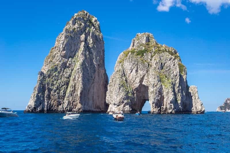 Billet De Pompéi/Castellammare/Vico Equense : Croisière d'une journée à Capri