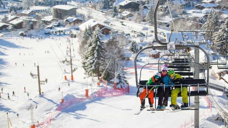 Billet Chamonix : première leçon de ski privée avec équipement et vêtements