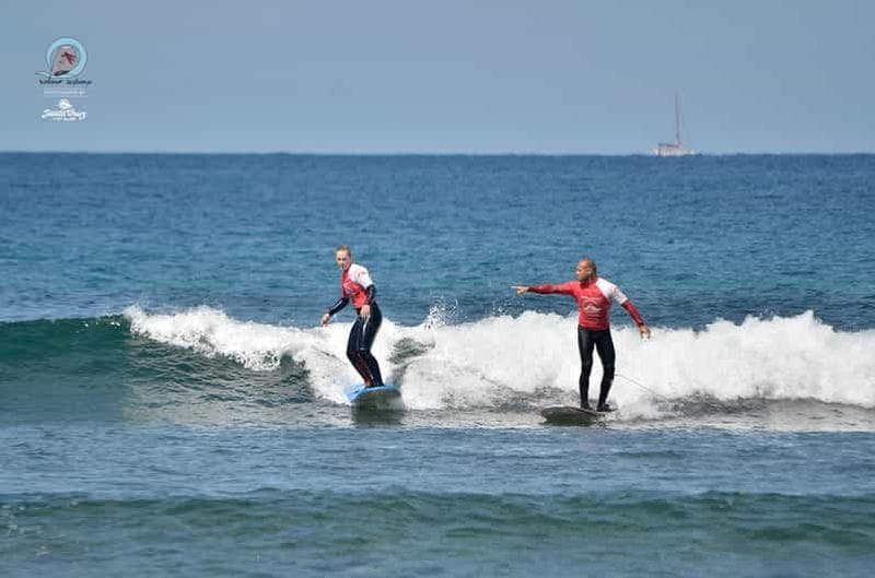 Billet Tenerife : cours de surf pour débutants et intermédiaires