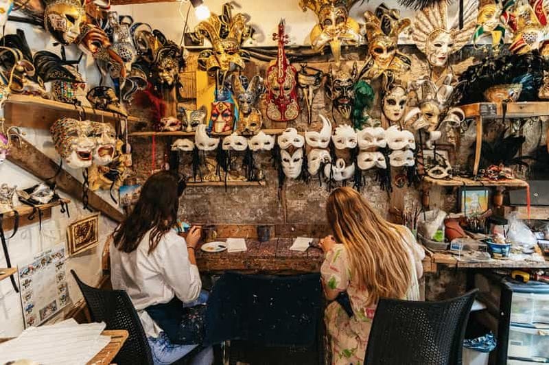 Billet Venise : atelier de masques de carnaval