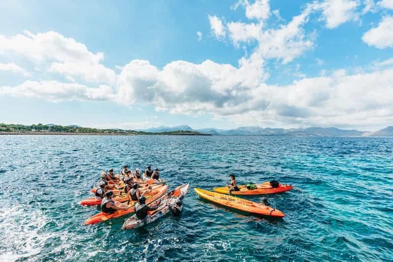 Billet Majorque : Kayak, grotte marine, saut de falaise et plongée en apnée
