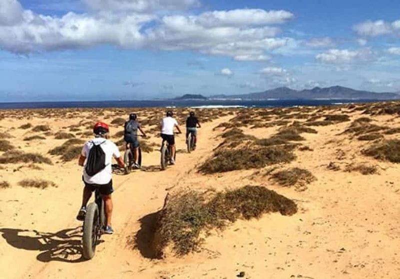 Billet Depuis Corralejo : visite guidée de Fuerteventura en vélo électrique