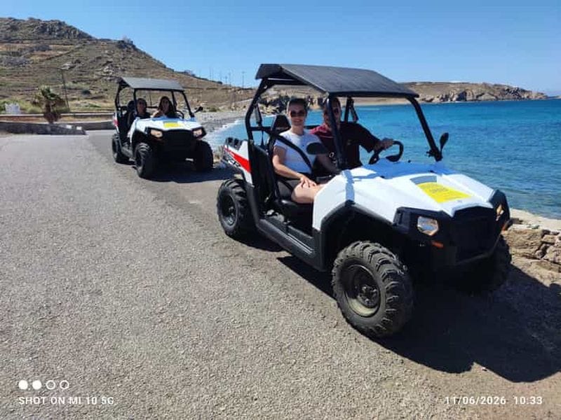 Billet Mykonos : excursion en buggy au phare, à Ano Mera et à Agios Sostis