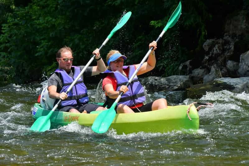 Billet Ardèche : Descente 24 km en canoë (Réserve)