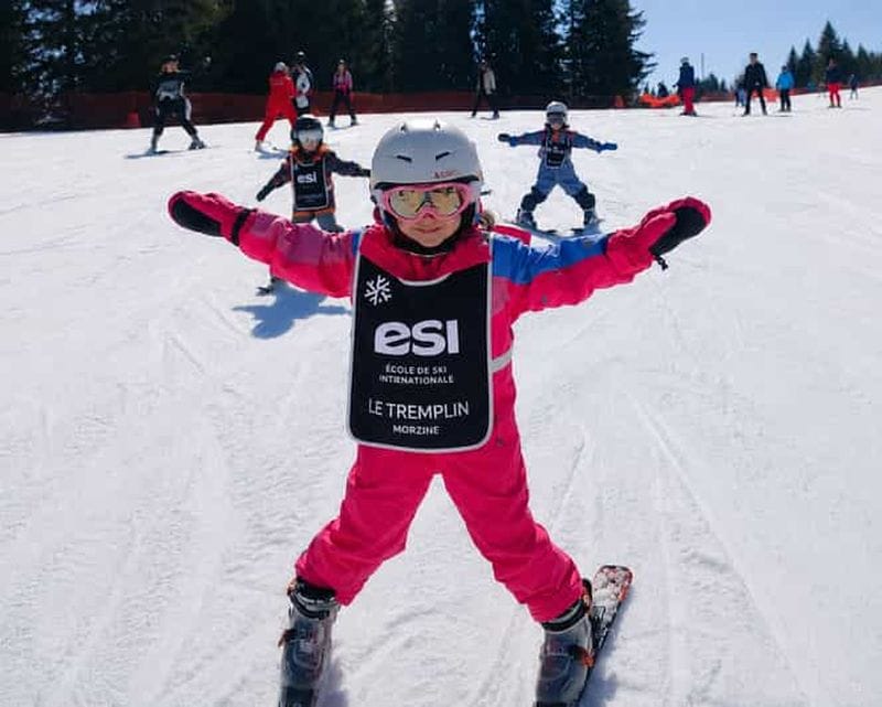 Billet Morzine : Cours collectif de Ski Alpin pour Enfants débutant de 5 à 7 ans