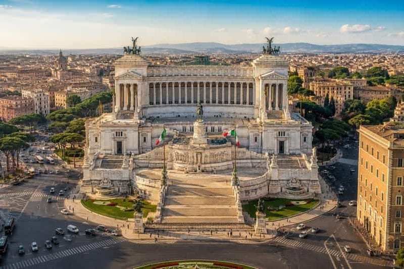 Billet Rome : billet pour l'ascenseur panoramique du monument à Victor-Emmanuel II avec audioguide