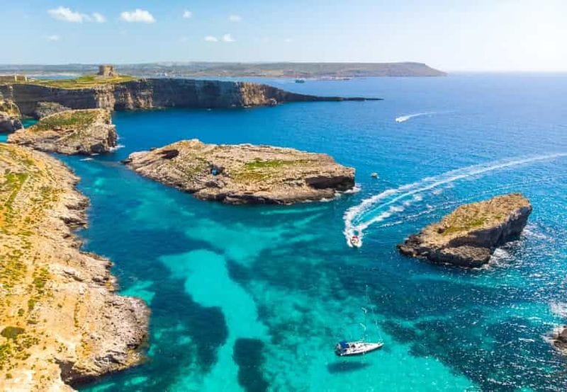 Billet Malte : Ferry aller-retour pour le lagon bleu de Comino avec option Gozo