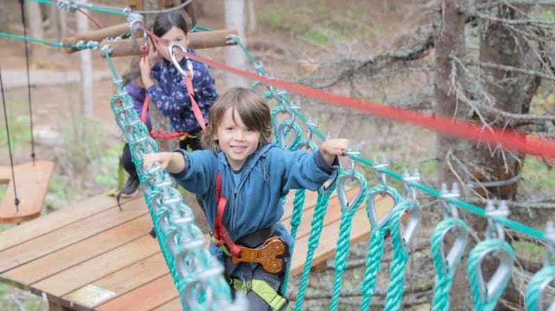 Billet Percé: Folies Boréales – Parcours aventure dans les arbres