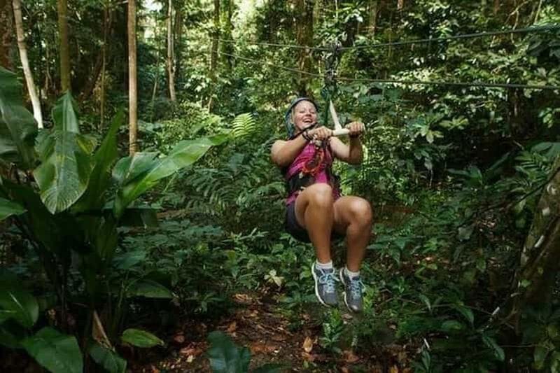 Billet Babonneau/Castries : Randonnée pédestre, tyrolienne et tramway dans la forêt tropicale