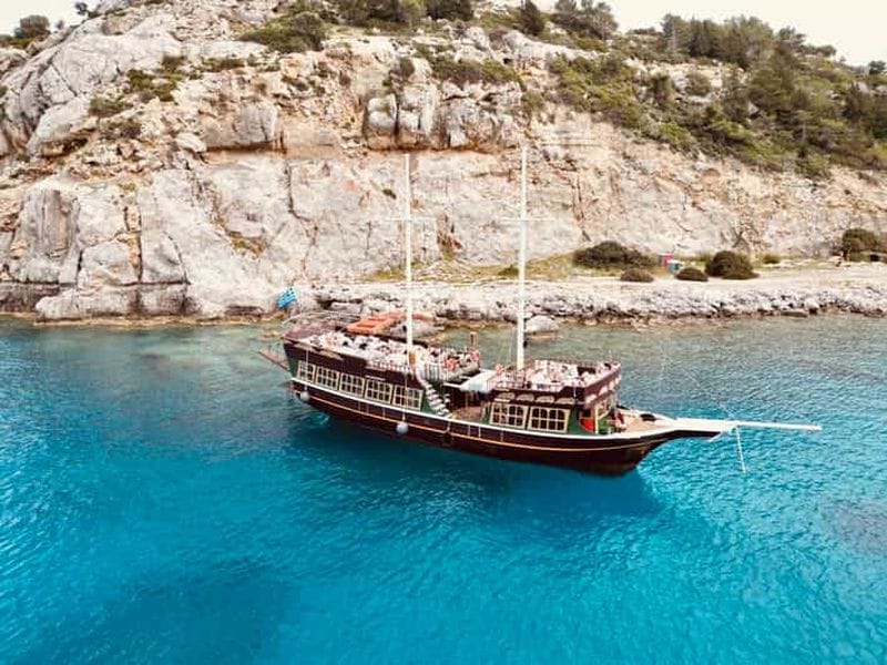 Billet Rhodes : Croisière d'une journée tout compris avec barbecue et boissons illimitées