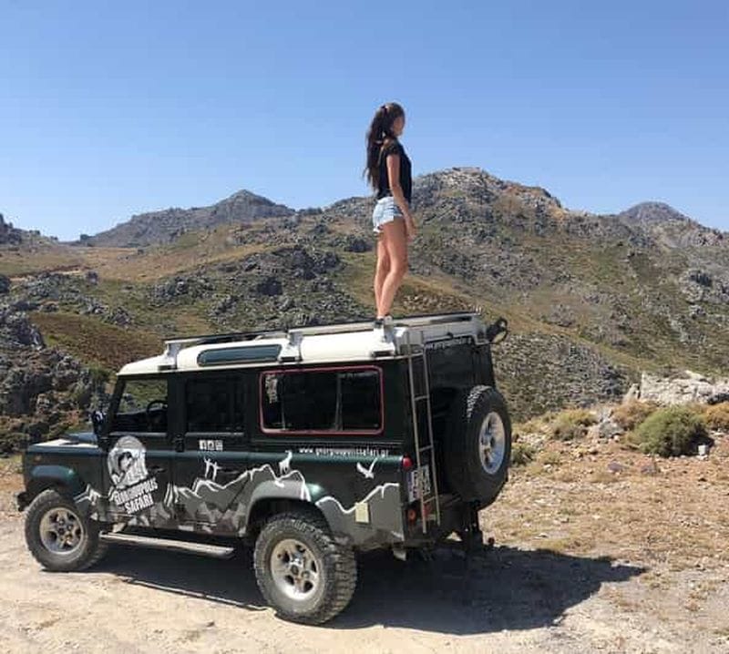 Billet Georgioupoli : safari d'une journée en Land Rover
