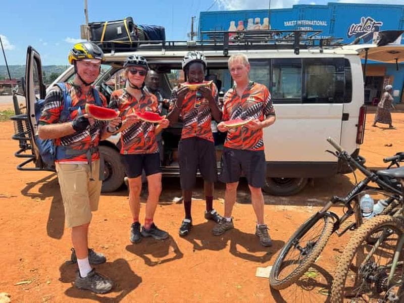 Billet Kampala : randonnée à vélo de 3 jours jusqu'à Jinja, source du Nil.