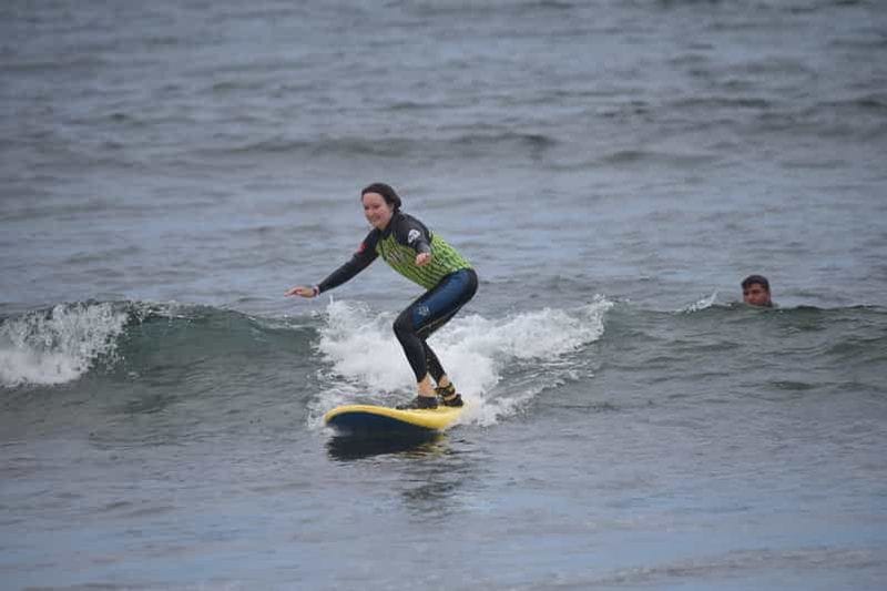 Billet Playa de Las Americas : cours de surf avec analyse de photos
