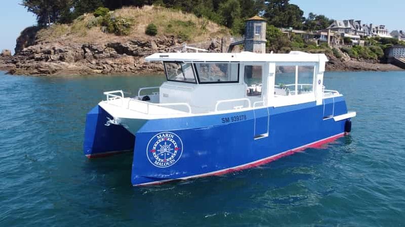 Billet Saint-Malo : visite guidée en bateau avec un capitaine local