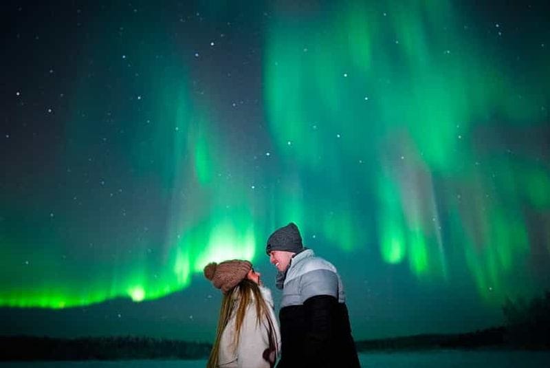 Billet Depuis Rovaniemi : à la poursuite des aurores boréales – photos professionnelles