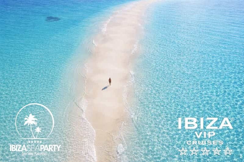 Billet Ibiza : bateau VIP pour Formentera : open bar, petit-déjeuner, paella et sports