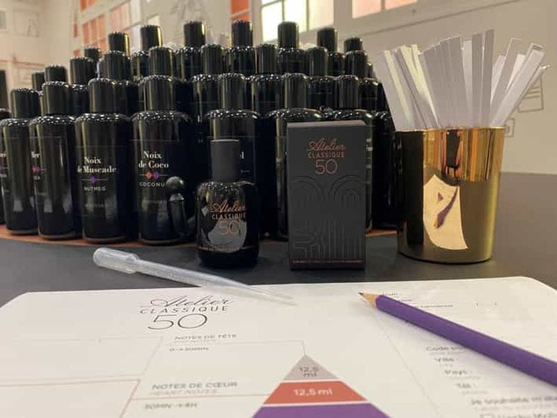 Billet Molinard Parfums Nice : Atelier découverte de la parfumerie