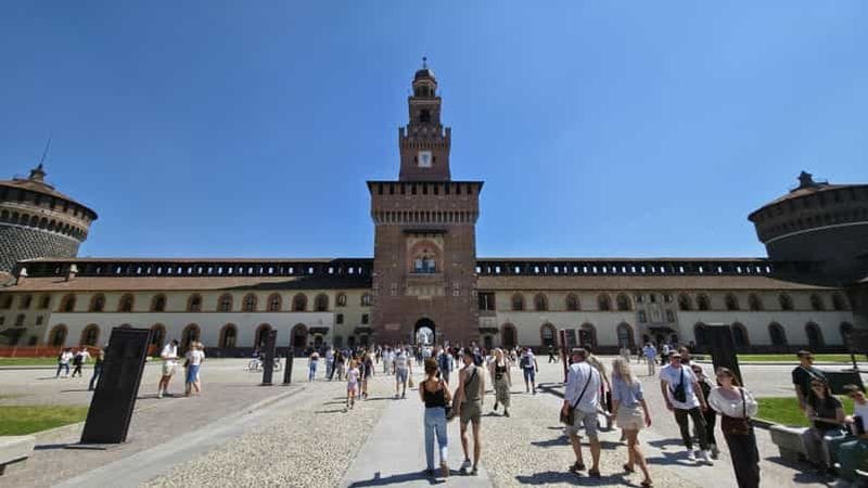 Billet Billet pour le musée du château des Sforza et visite facultative du toit en option
