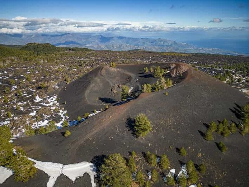 Billet Catane : visite de l'Etna le matin avec prise en charge et retour