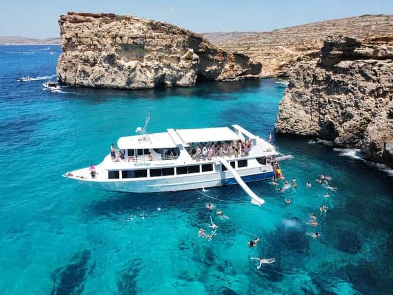 Billet Sliema : croisière vers Comino, lagon de cristal et lagon bleu