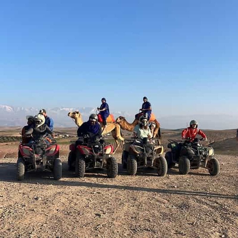 Billet Marrakech : balade privée en quad dans le désert d'Agafay et au lac