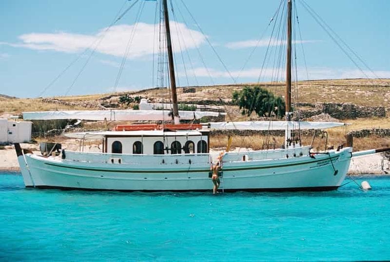 Billet Ville de Corfou : Croisière d'une journée avec déjeuner, boissons et arrêts baignade