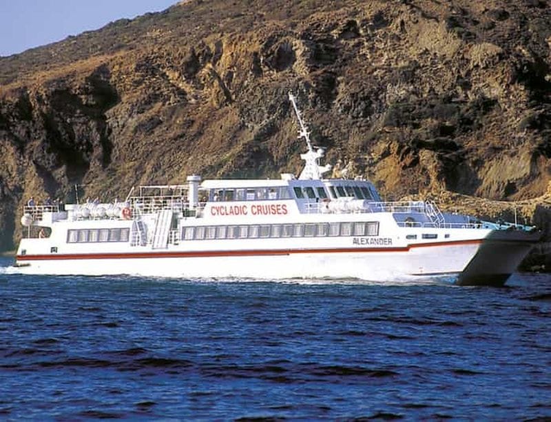 Billet Depuis Naxos : transfert en bateau vers l'île de Paros