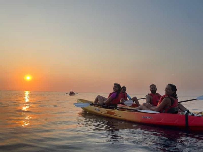 Billet Ibiza : Kayak de mer au coucher du soleil et visite des grottes marines