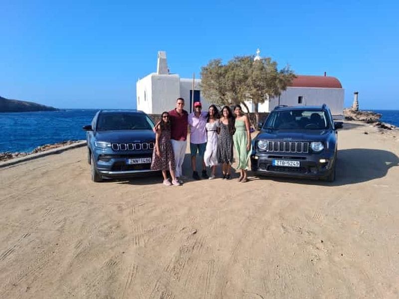 Billet Découverte de Mykonos : visite privative avec prise en charge à l'hôtel/bateau de croisière