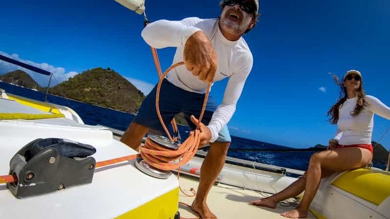 Billet 2h de catamaran dans la Baie des Saintes