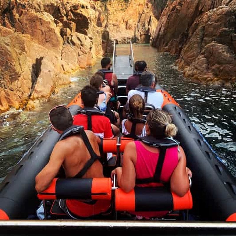 Billet Corse : calanques de Piana et grottes en bateau