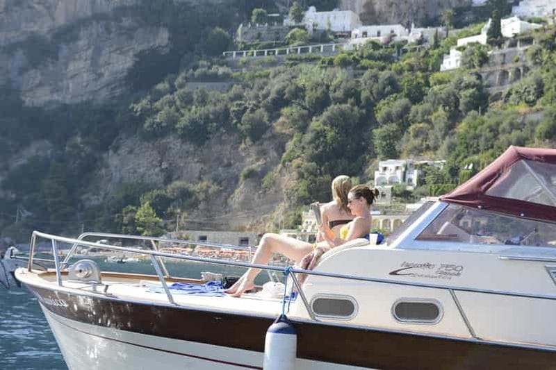 Billet Depuis Positano : excursion d'une journée en bateau sur la côte de Sorrente et à Capri