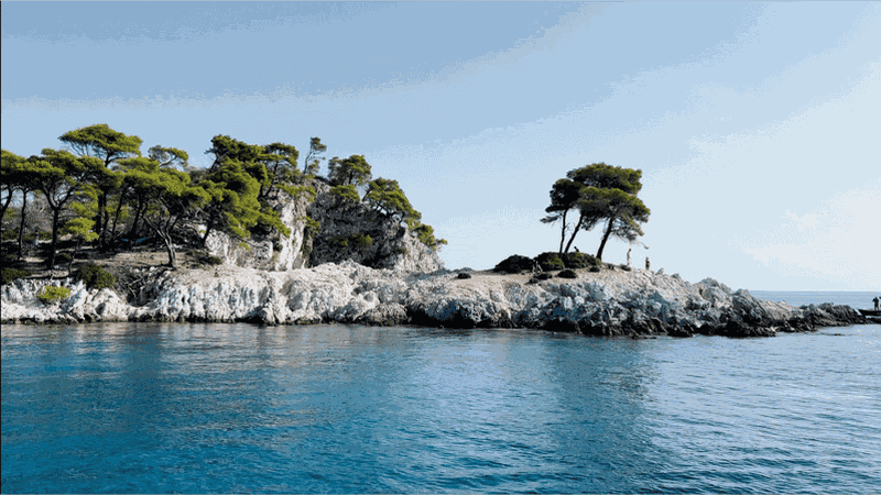 Billet Au départ de Skiathos : excursion en bateau à Skopelos et Alonissos avec escales
