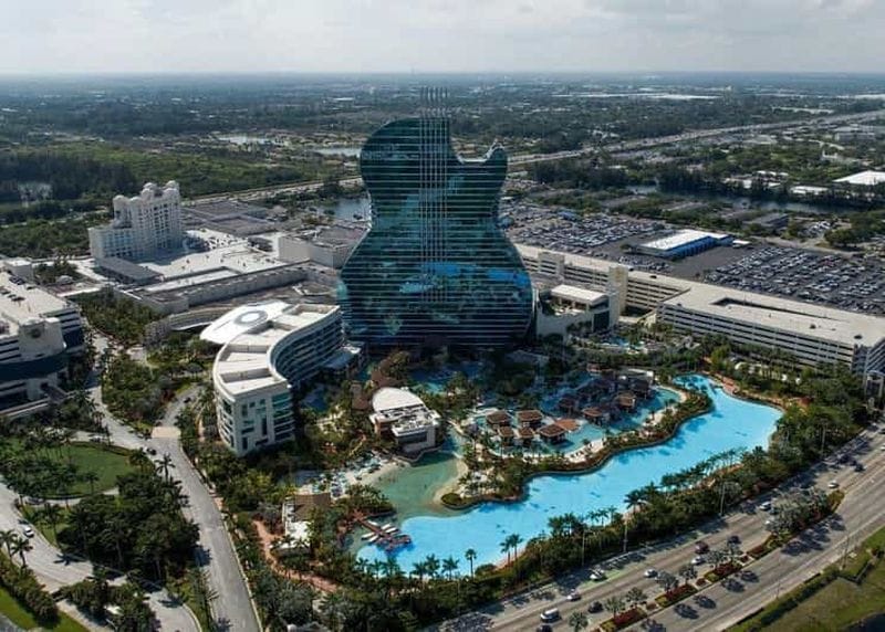Billet Miami : visite en hélicoptère du Hard Rock et de la plage