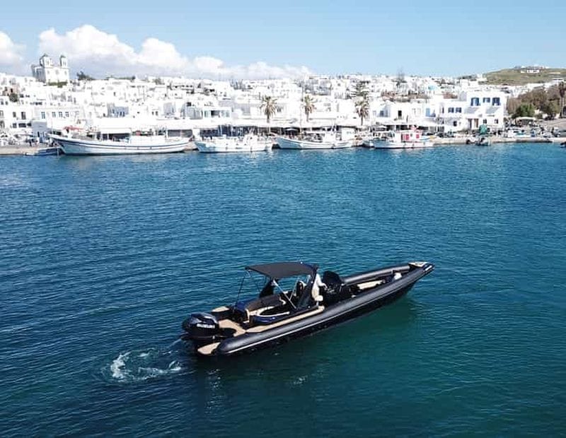 Billet Croisière privée d'une journée en bateau de Mykonos à l'île de Paros