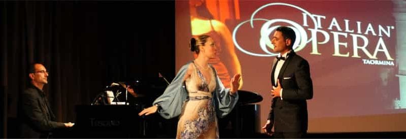 Billet Taormine : représentation d'opéra au théâtre Nazarena