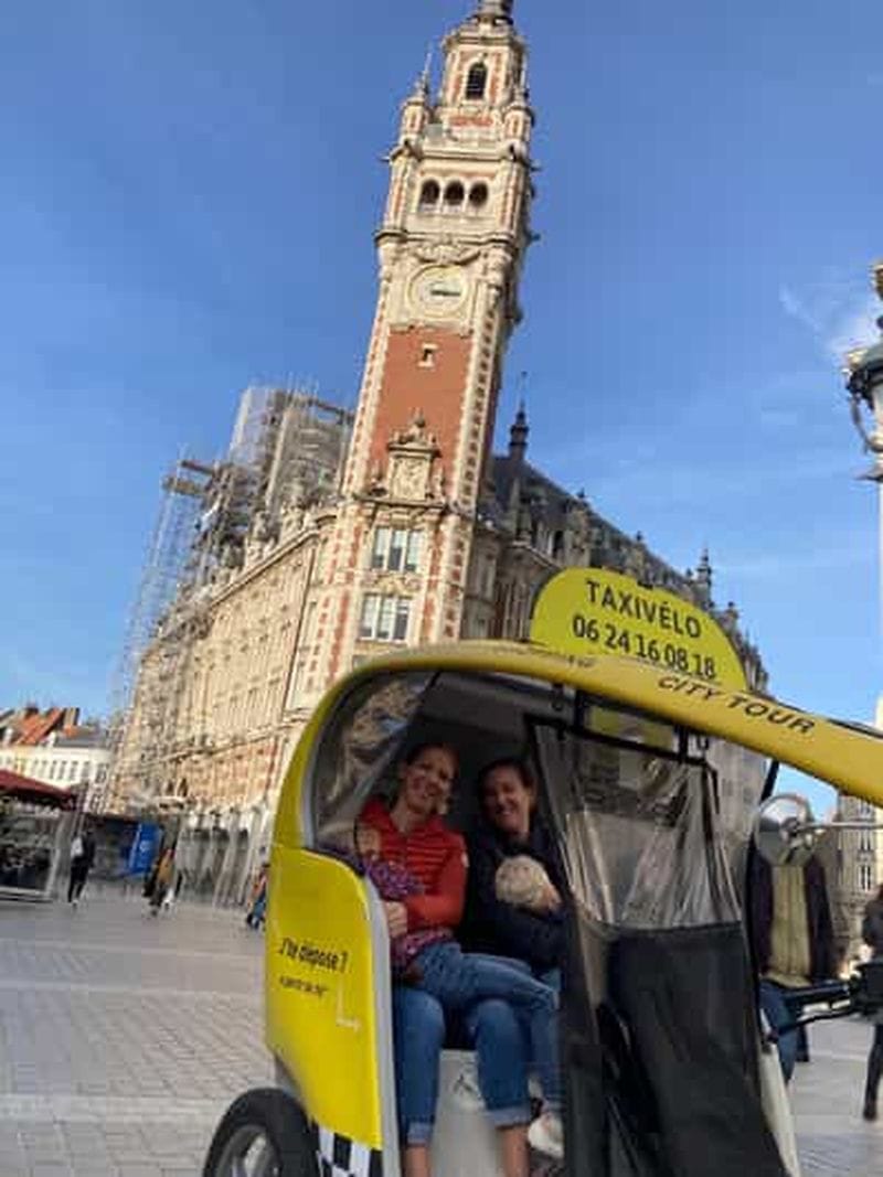 Billet Visite guidée privée en vélo-taxi électrique