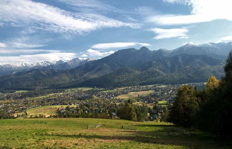 Billet Cracovie : Visite privée d'une journée complète des gorges de la rivière Dunajec et de Zakopane