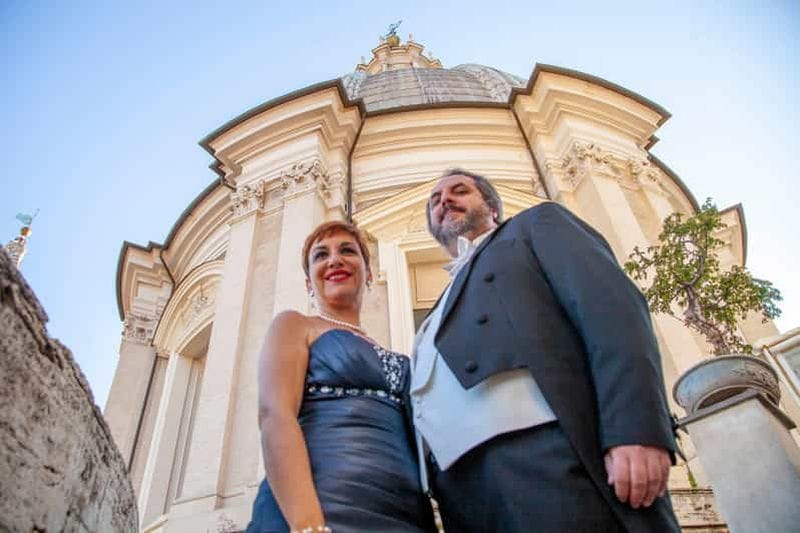 Billet Rome : Opéra en plein air de la Terrazza Borromini avec apéritif