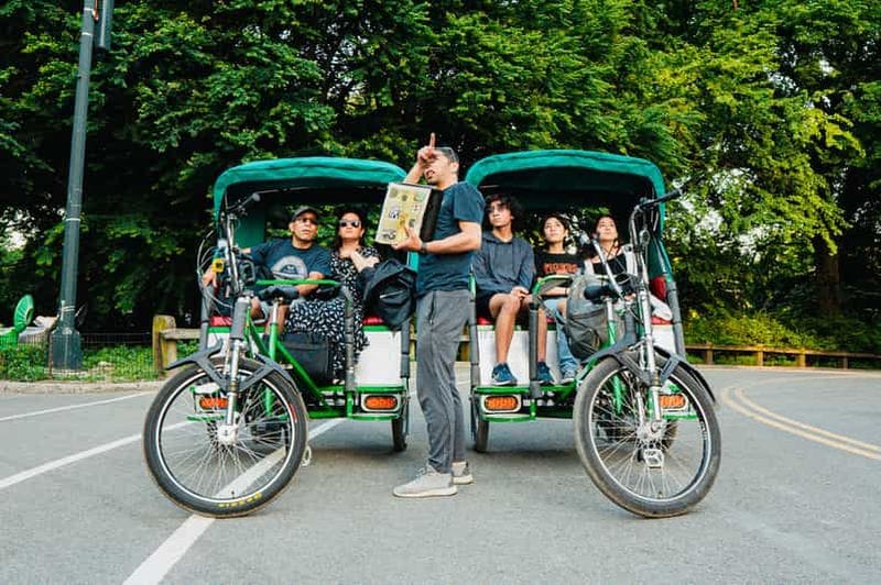 Billet NYC: Visite des maisons de célébrités et des lieux de tournage de Central Park en cyclo-pousse
