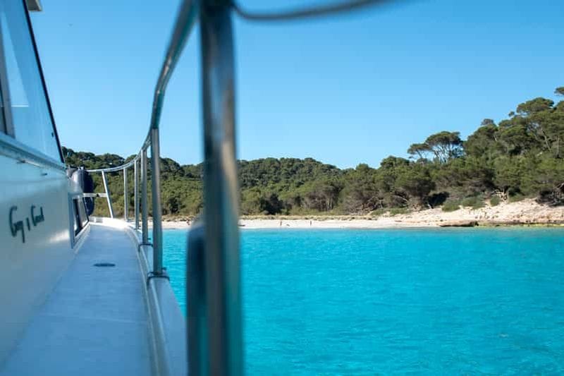 Billet Minorque : Excursion en bateau de 3,5 heures sur la côte sud