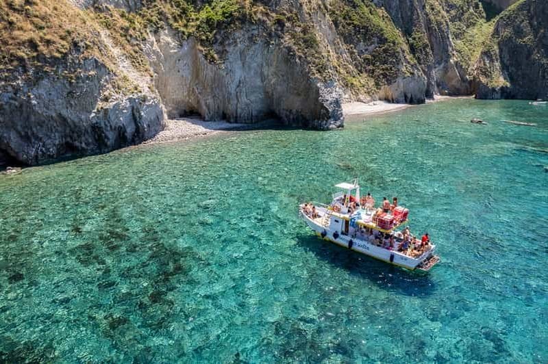 Billet Palmarola : Tour en bateau avec déjeuner à bord