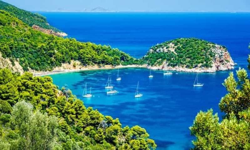Billet Skopelos : L'excursion sur l'île de Mamma Mia