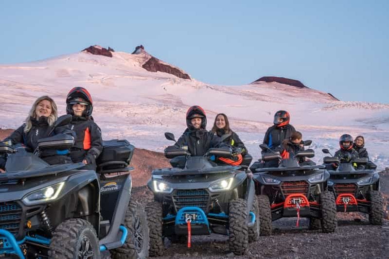 Billet Snæfellsnes : excursion en quad – glacier de Snæfellsjökull et champs de lave
