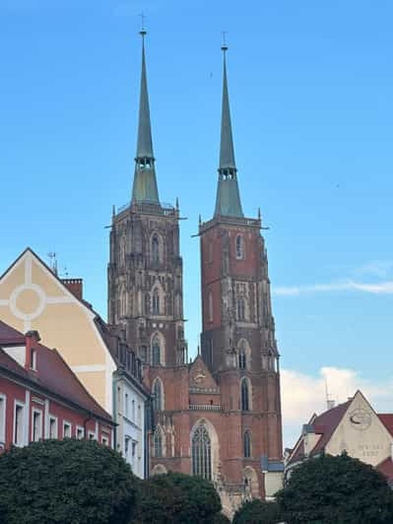 Billet Visite guidée de groupe (visite à pied) de Wrocław en allemand