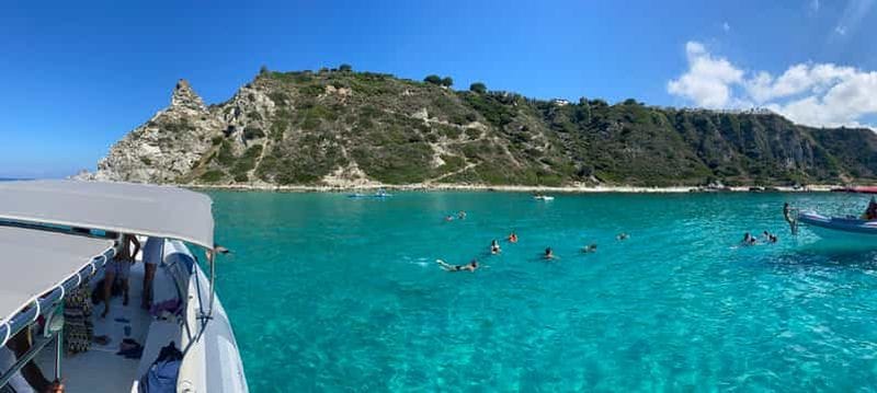 Billet Tropea : sortie en bateau à Capo Vaticano avec snorkeling et apéritif