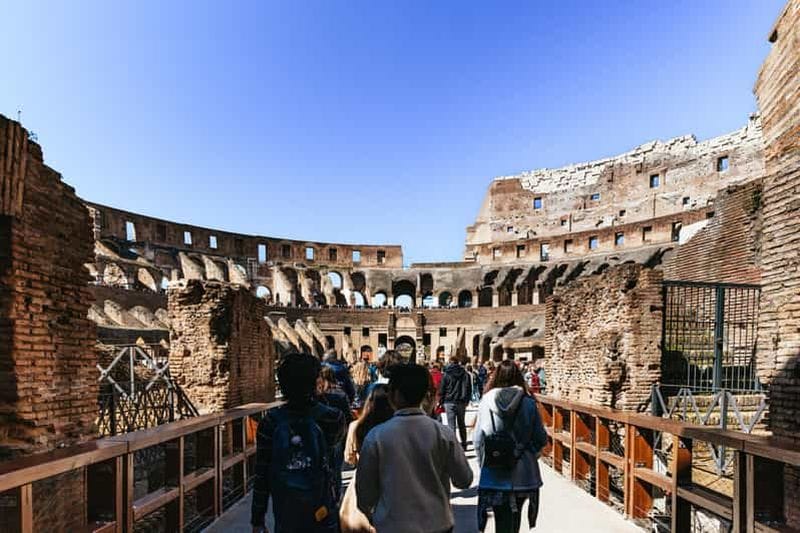 Billet Rome : visite guidée de l'arène du Colisée, du Palatin et du Forum
